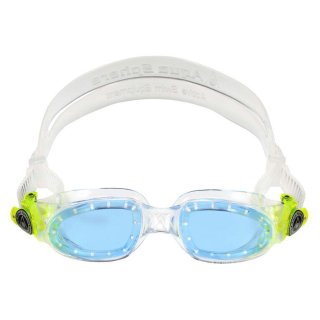 Aqua Sphere Moby Kid aqua/lime Schwimmbrille Kinder, Einsteiger Kids getöntes Glas