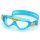 Aqua Sphere Kinder Schwimmbrille Vista Junior türkis-gelb Größe S, transparentes Glas