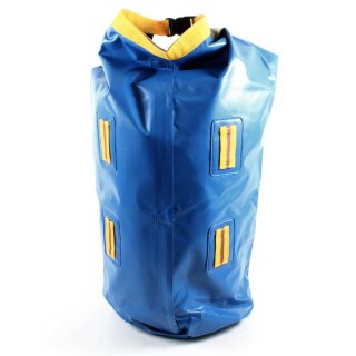wasserdichter Packsack aus PVC 28 Liter für Wassersport, Camping, Outdoor, blau