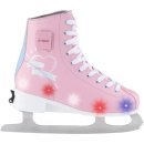 X-Tech Schlittschuhe Kinder Ice Skates Dreaming LED verstellbar, pink