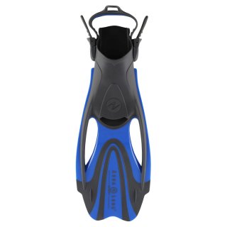 Aqua Lung verstellbare Schwimmflossen Zinger | grau-blau | 36-40 | einfache Verstellung
