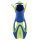Aqua Lung verstellbare Schwimmflossen Zinger Junior | blau-grün | 27-31 | einfache Verstellung