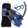 Aqua Lung Schnorchelset Hawkeye für Erwachsene | Tauchmaske + Schnorchel + Flossen | Größen 36-48 | 3 Farben | verstellbar