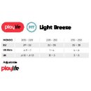 Playlife Kinder Inline Skate Light Breeze,  verstellbar 28-32/32-35/35-38