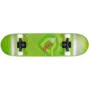 Skateboard 79 x 20 cm Komplettboard ABEC-5 , 7-lagiges Ahornholz - Mehrfarbig