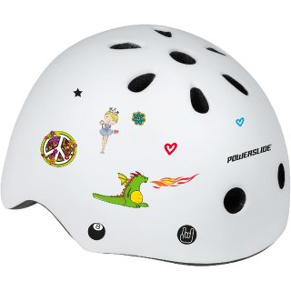 Powerslide Race Attack Helm schwarz gelb Inline Skate Schutz Helm NEU 