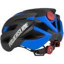 Powerslide Schutzhelm Skatehelm Fahrradhelm Helmet Race Attack schwarz-blau 50-54cm