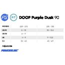 Powerslide Blade and Walk Skates Doop Purple Dusk 90 Größe 36-43 verstellbar