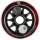 Powerslide Ersatzrolle Graphix LED Wheel rot-weiß 100 mm - 1 Stück