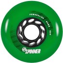 Powerslide Wheels Ersatzrollen Spinner - 4 Stück 80mm 88A grün