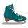 Playlife Eiskunstlauf Schlittschuhe Classic Petrol| Knöchelpolster | Damen | Größen 35-42