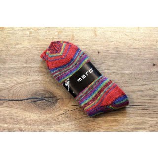 MARO Socken | Stricksocken | Kuschelsocken | Skifahrersocken | Wandersocken | dicke Socken mit Wolle | Damen | Design 9896