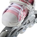 Head Kinder Inliner | Inline Skate Girly | pink | verstellbar | Gr&ouml;&szlig;en 26-41