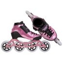 Powerslide Inlineskates | Race Skate | Speedskate XXX pink | verstellbar Größen 31-37