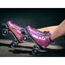 Chaya Rollschuhe | Roller Skates | Dance Roller Skates | Pink Laser Gr&ouml;&szlig;en 37-42