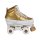 Chaya Rollschuhe Vintage Rollerskates Kismet Barbiepatin gold Größen 36-47