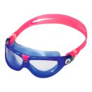 Aqua Sphere Seal Kid 2 blau-pink Schwimmbrille für Kinder, transparentes Glas