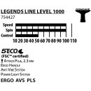 Donic Schildkr&ouml;t Tischtennisschl&auml;ger Legends Level 1000 | Attack| konkav | schnelles Spiel