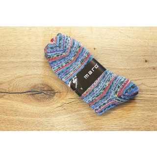 MARO Socken | Stricksocken | Kuschelsocken | Skifahrersocken | Wandersocken | dicke Socken mit Wolle | Unisex | Design 11091
